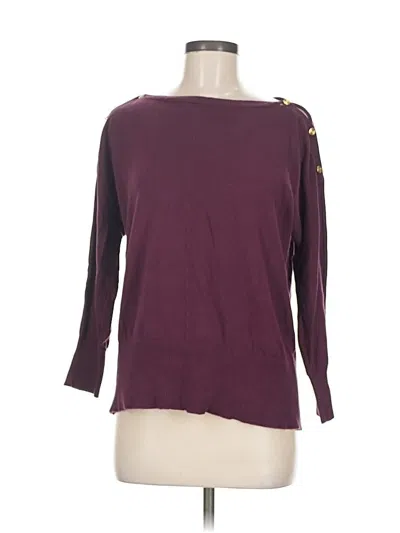 Pre-owned Gap Outlet Pullover Sweater In Burgundy
