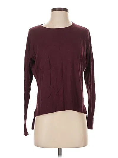 Pre-owned Gap Outlet Pullover Sweater In Burgundy