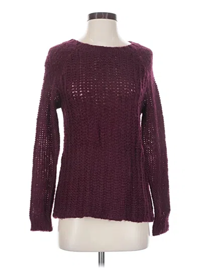 Pre-owned Gap Outlet Pullover Sweater In Burgundy