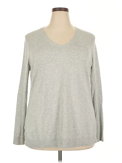 Pre-owned Gap Outlet Pullover Sweater In Gray