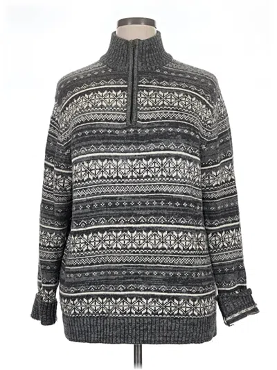 Pre-owned Gap Outlet Pullover Sweater In Gray