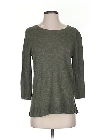Pre-owned Gap Outlet Pullover Sweater In Green