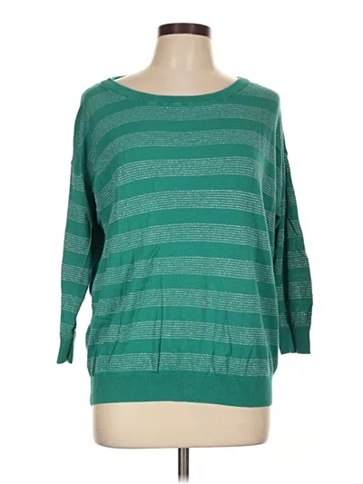 Pre-owned Gap Outlet Pullover Sweater In Green