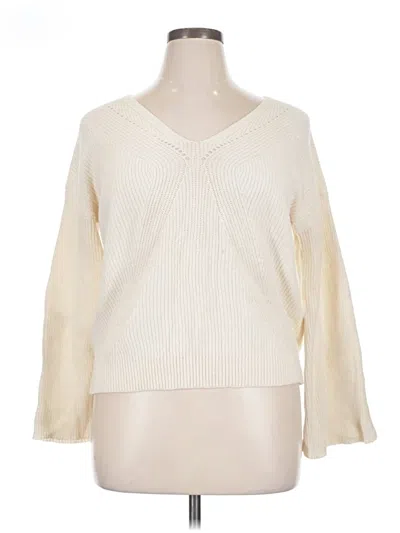 Pre-owned Gap Outlet Pullover Sweater In Ivory