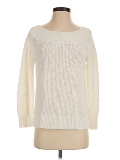 Pre-owned Gap Outlet Pullover Sweater In Ivory