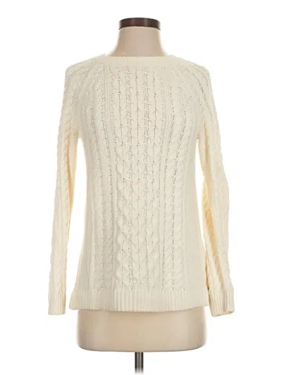 Pre-owned Gap Outlet Pullover Sweater In Ivory