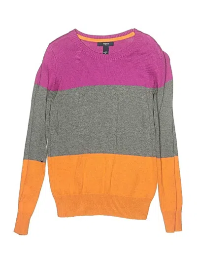 Pre-owned Gap Outlet Kids' Pullover Sweater In Orange