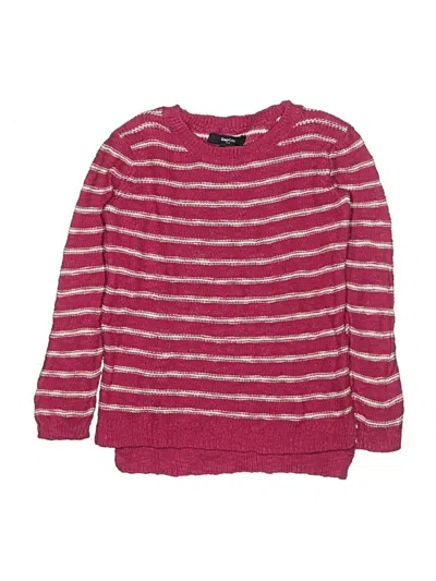 Pre-owned Gap Outlet Kids' Pullover Sweater In Pink