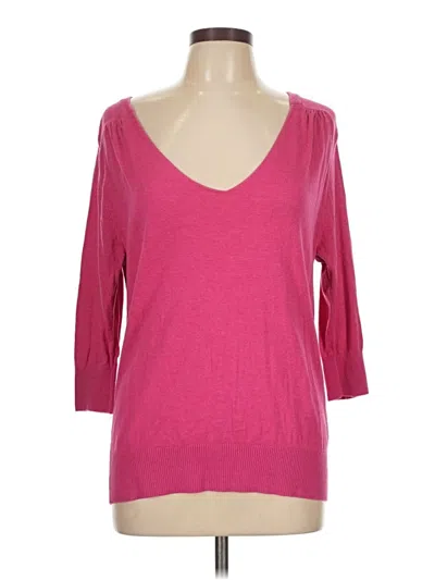 Pre-owned Gap Outlet Pullover Sweater In Pink