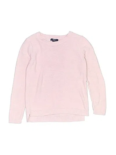 Pre-owned Gap Outlet Kids' Pullover Sweater In Pink