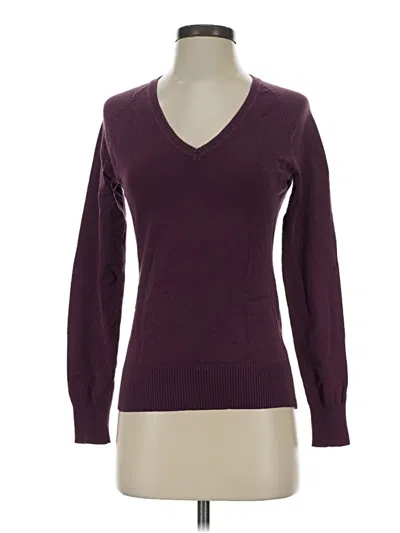 Pre-owned Gap Outlet Pullover Sweater In Purple