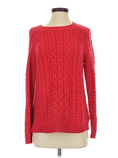 Pre-owned Gap Outlet Pullover Sweater In Red