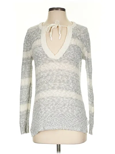 Pre-owned Gap Outlet Pullover Sweater In Silver