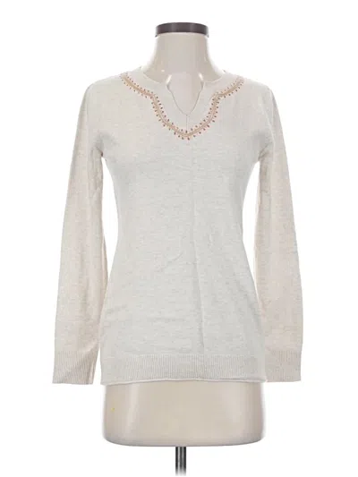 Pre-owned Gap Outlet Pullover Sweater In Silver