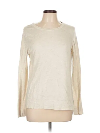 Pre-owned Gap Outlet Pullover Sweater In White