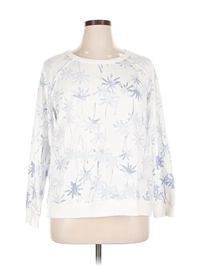 Pre-owned Gap Outlet Pullover Sweater In White