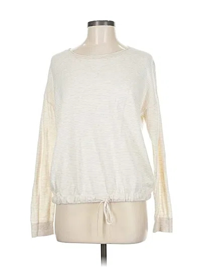 Pre-owned Gap Outlet Pullover Sweater In White