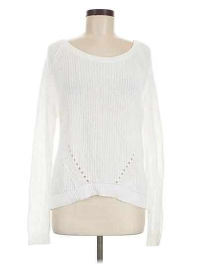 Pre-owned Gap Outlet Pullover Sweater In White