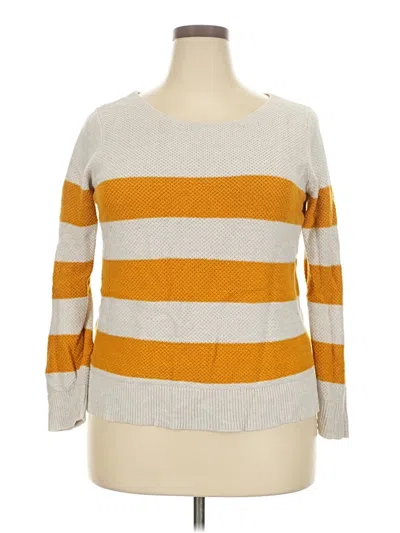 Pre-owned Gap Outlet Pullover Sweater In Yellow