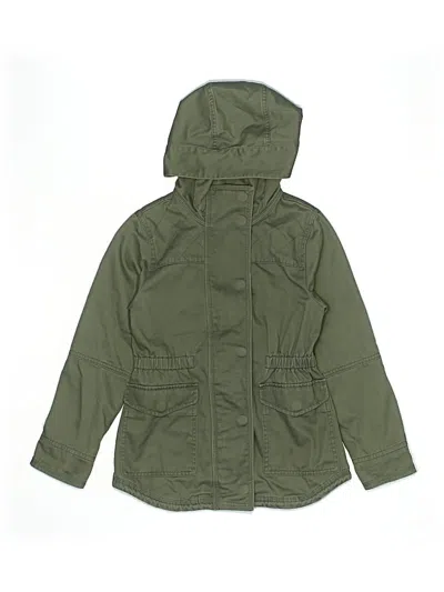 Pre-owned Gap Outlet Kids' Raincoat In Green