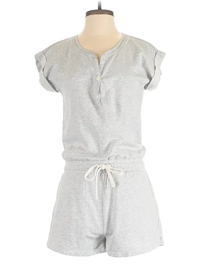 Pre-owned Gap Outlet Romper In Gray