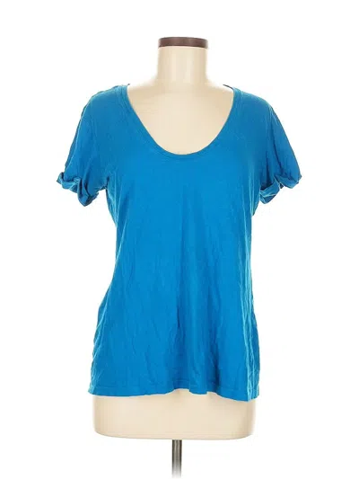 Pre-owned Gap Outlet Short Sleeve T-shirt In Blue
