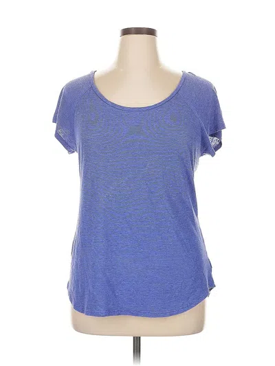 Pre-owned Gap Outlet Short Sleeve T-shirt In Blue