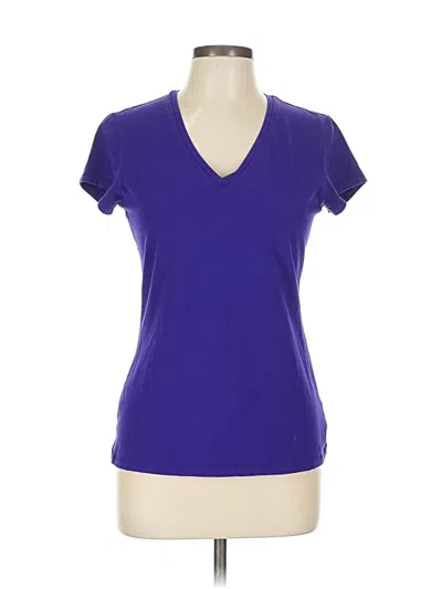 Pre-owned Gap Outlet Short Sleeve T-shirt In Purple