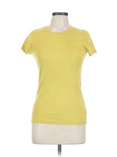 Pre-owned Gap Outlet Short Sleeve T-shirt In Yellow