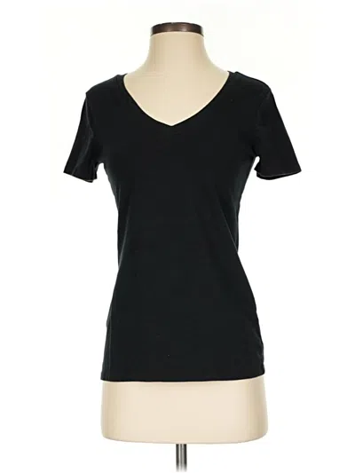 Pre-owned Gap Outlet Short Sleeve T-shirt In Black