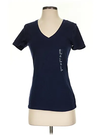 Pre-owned Gap Outlet Short Sleeve T-shirt In Blue