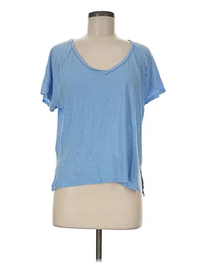 Pre-owned Gap Outlet Short Sleeve T-shirt In Blue
