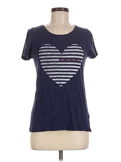 Pre-owned Gap Outlet Short Sleeve T-shirt In Blue