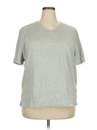 Pre-owned Gap Outlet Short Sleeve T-shirt In Gray
