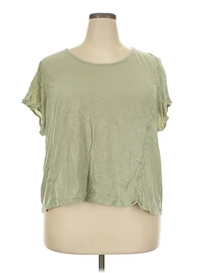 Pre-owned Gap Outlet Short Sleeve T-shirt In Green
