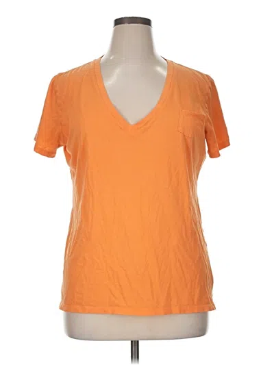 Pre-owned Gap Outlet Short Sleeve T-shirt In Orange