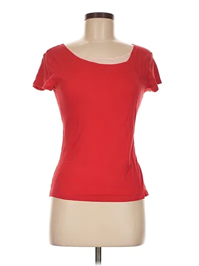 Pre-owned Gap Outlet Short Sleeve T-shirt In Red