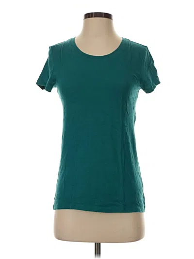 Pre-owned Gap Outlet Short Sleeve T-shirt In Teal