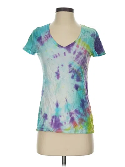 Pre-owned Gap Outlet Short Sleeve T-shirt In Teal
