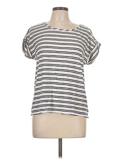 Pre-owned Gap Outlet Short Sleeve T-shirt In White