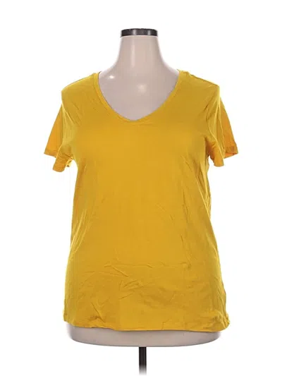 Pre-owned Gap Outlet Short Sleeve T-shirt In Yellow