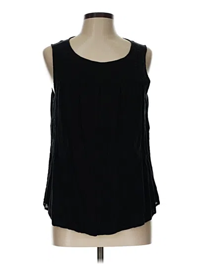 Pre-owned Gap Outlet Sleeveless Blouse In Black