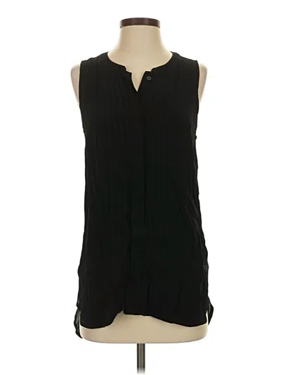 Pre-owned Gap Outlet Sleeveless Blouse In Black