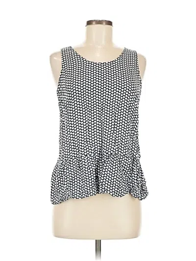 Pre-owned Gap Outlet Sleeveless Blouse In Blue