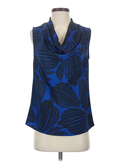 Pre-owned Gap Outlet Sleeveless Blouse In Blue
