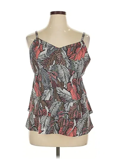 Pre-owned Gap Outlet Sleeveless Blouse In Gray