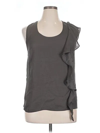 Pre-owned Gap Outlet Sleeveless Blouse In Gray