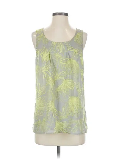 Pre-owned Gap Outlet Sleeveless Blouse In Green