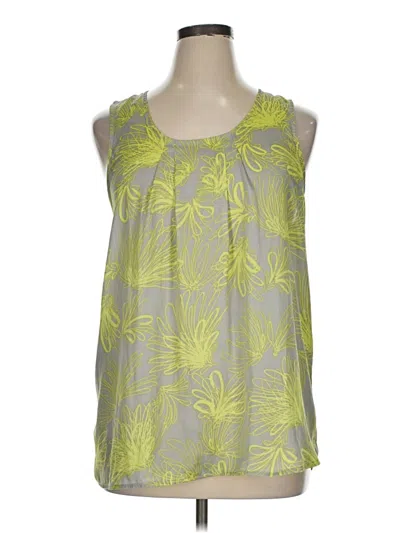 Pre-owned Gap Outlet Sleeveless Blouse In Green