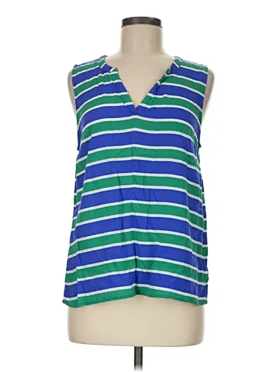 Pre-owned Gap Outlet Sleeveless Blouse In Green